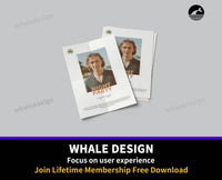 340A4 Flyer Mockup - whaledesign