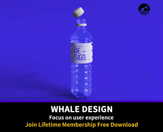 341Water Bottle Mockup - whaledesign