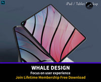 342iPad/Tablet Mockup - whaledesign