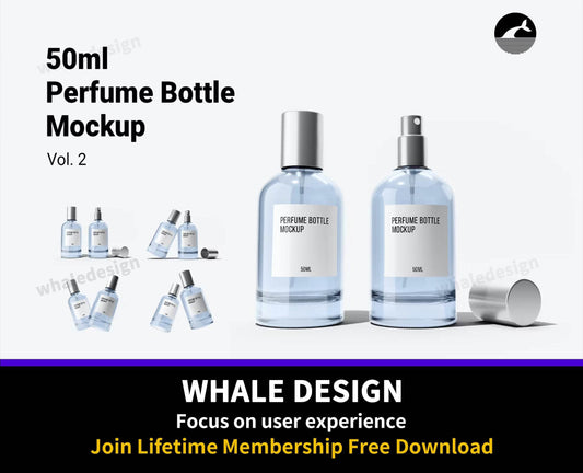 35450ml Perfume Bottle Mockup Vol.2 - whaledesign