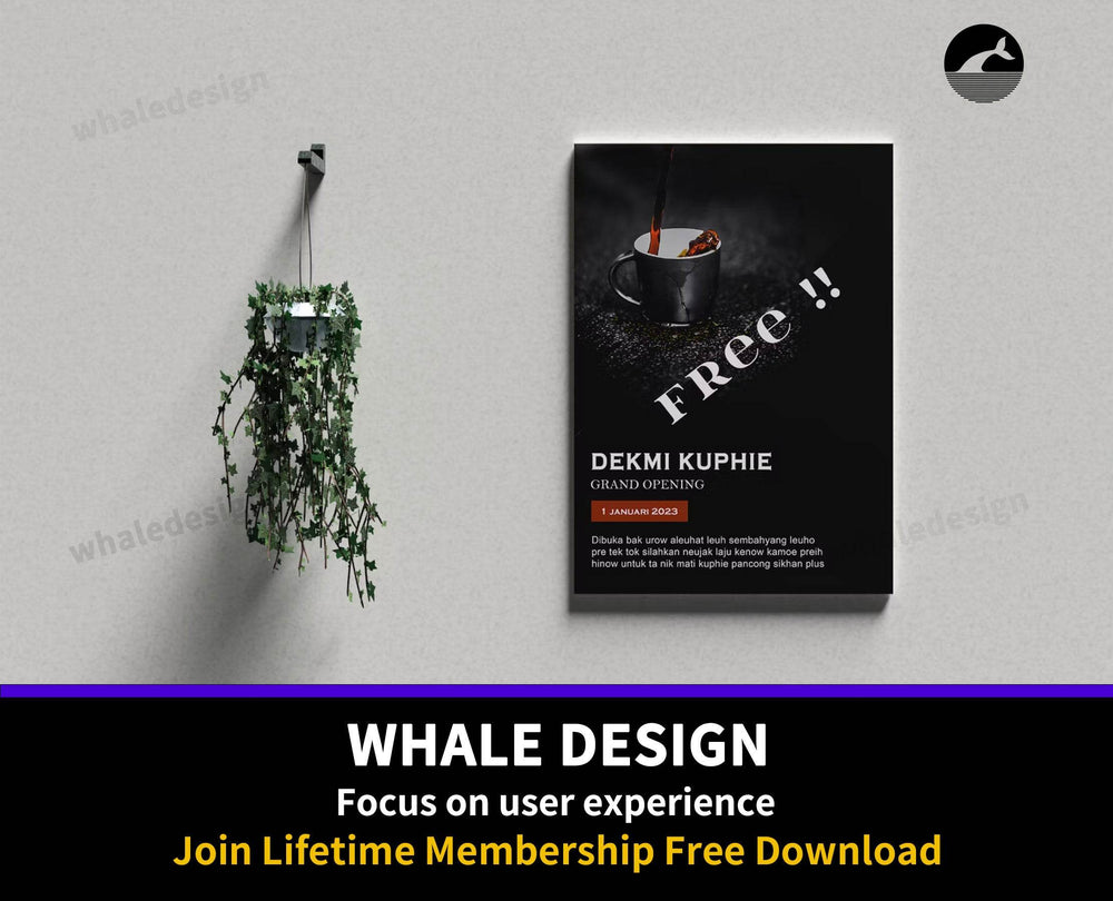 359A4 Poster Mockup - whaledesign