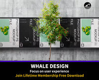360Street Advertising Mockup Set - whaledesign