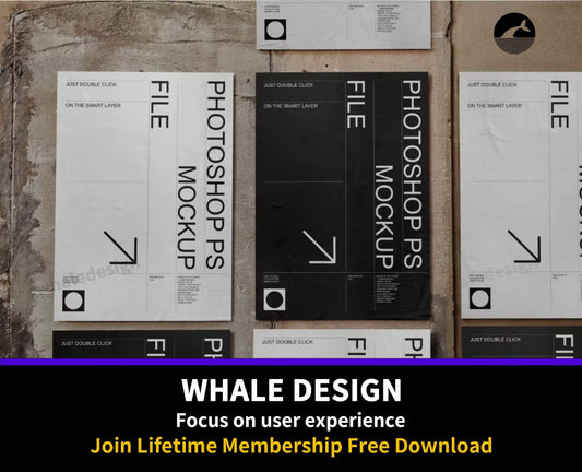 361Poster and Billboard Mockup Set - whaledesign