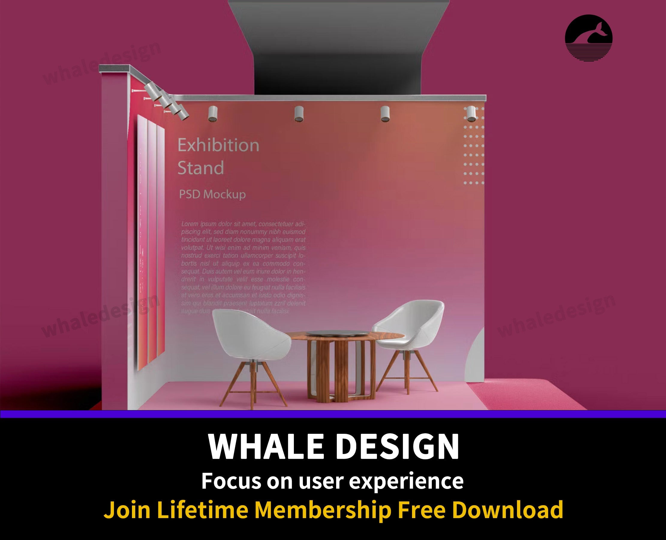 395Exhibition Stand Mockup - whaledesign