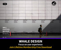 403Wall Poster Mockup - whaledesign