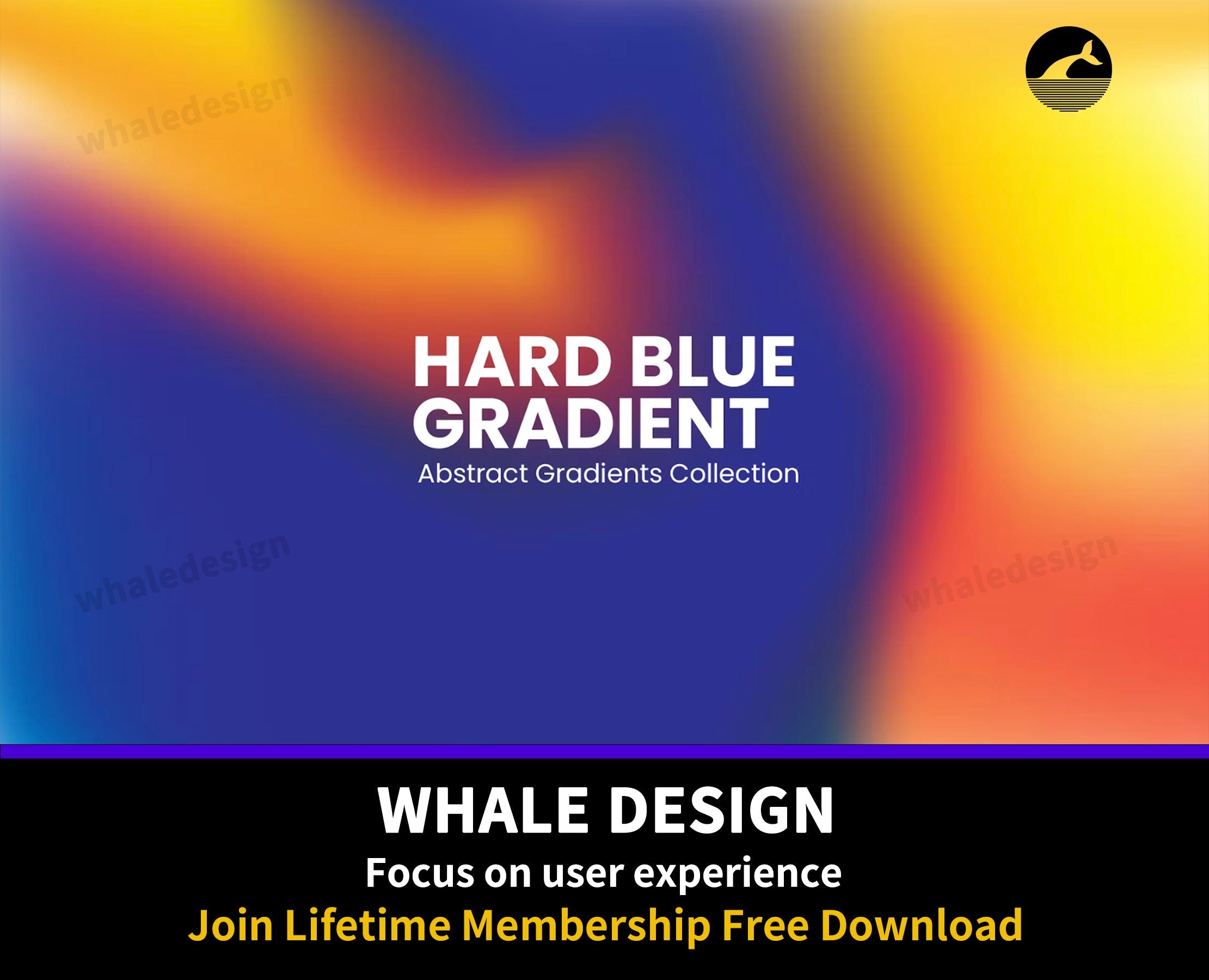 421Hard Blue Gradient - whaledesign