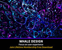 4273D Organic Metal Background - whaledesign