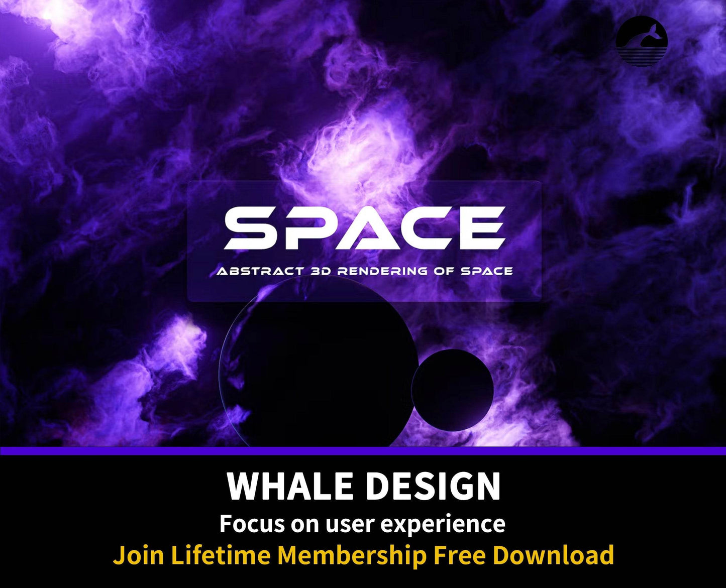 4283D Nebula Abstract Background - whaledesign