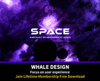 4283D Nebula Abstract Background - whaledesign