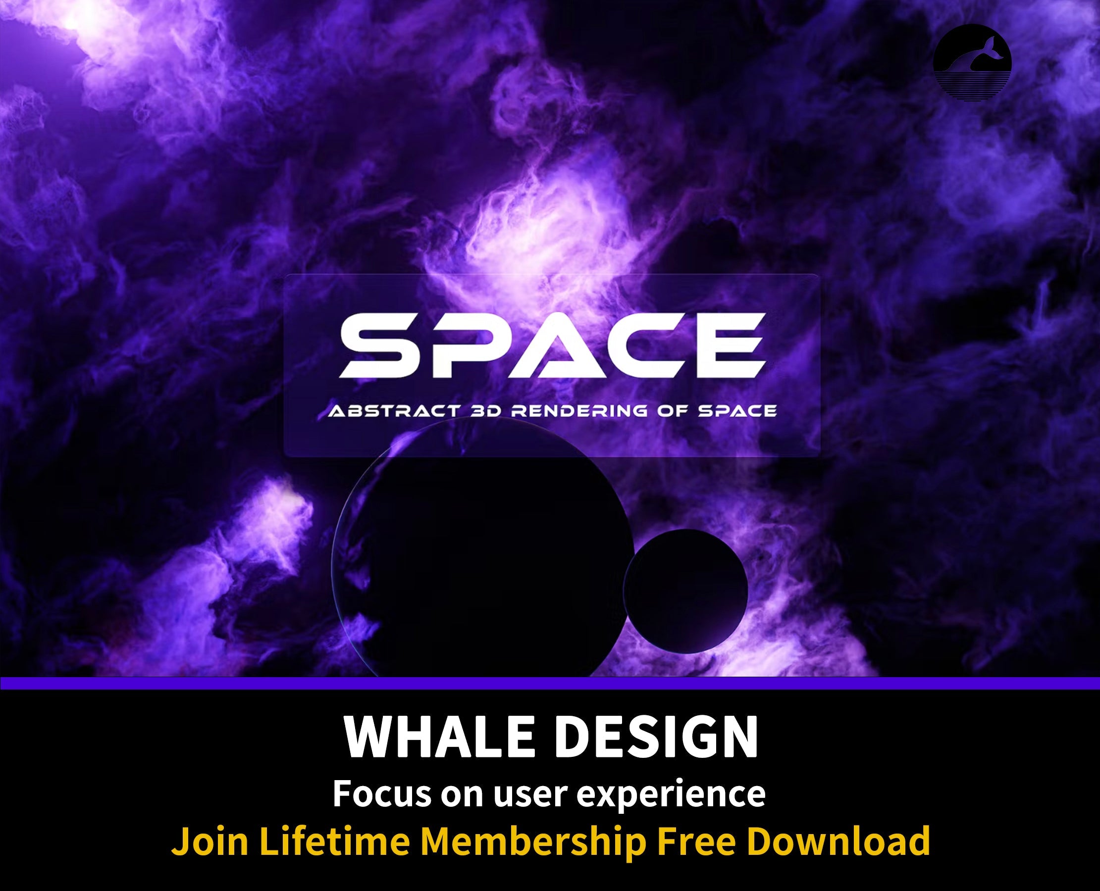 4283D Nebula Abstract Background - whaledesign