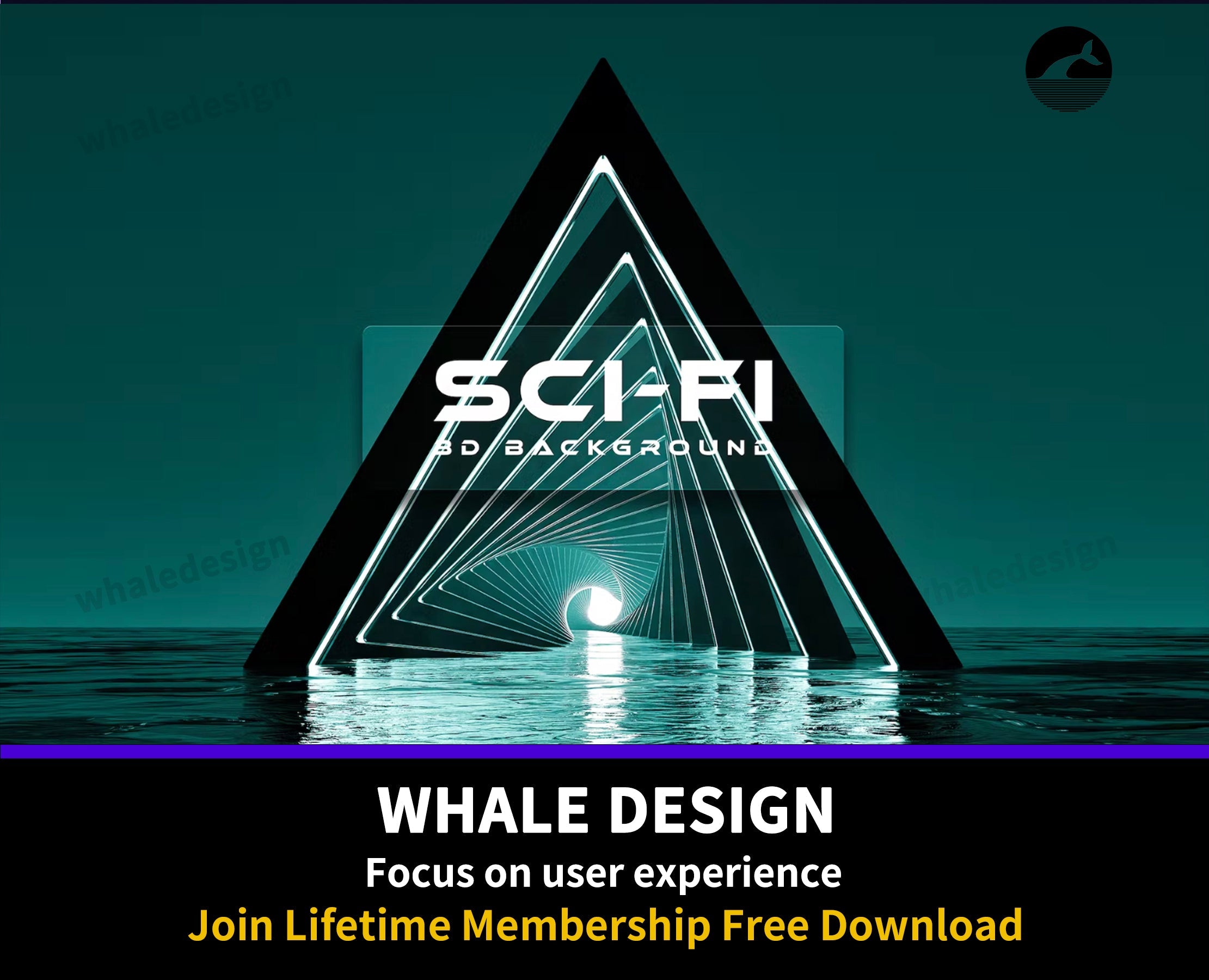 4303D Sci-Fi Background - whaledesign