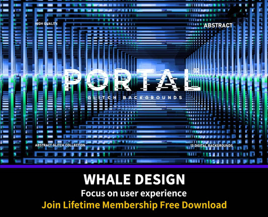 431Abstract Portal Glitch Backgrounds - whaledesign