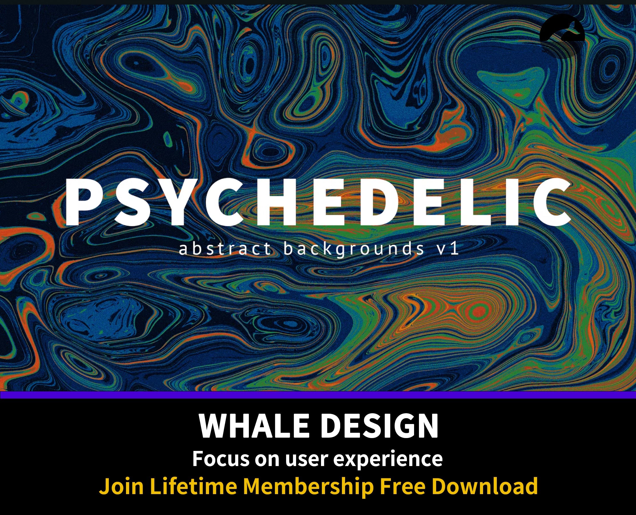 443Psychedelic Backgrounds - whaledesign