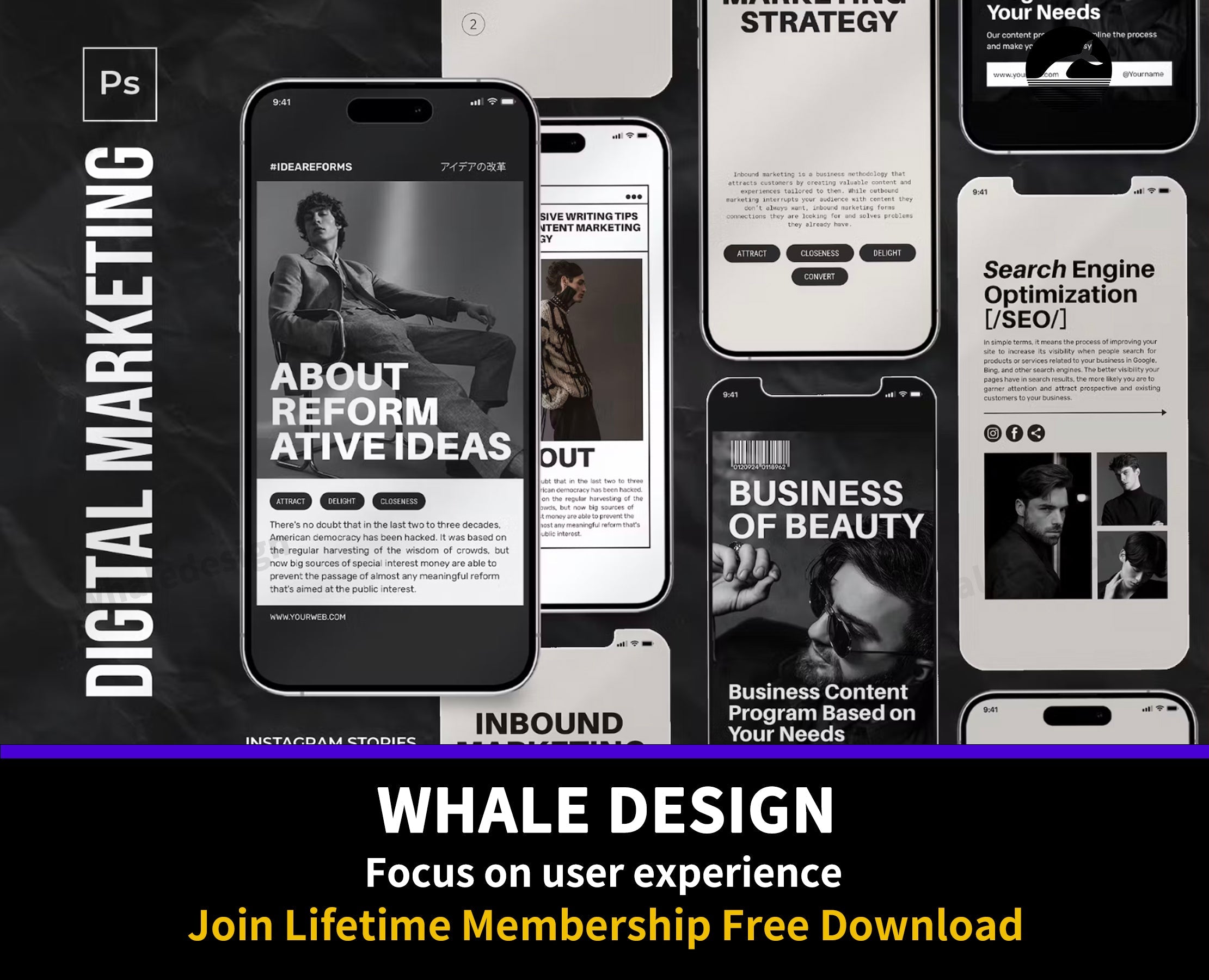 446Digital Marketing Instagram Stories - whaledesign