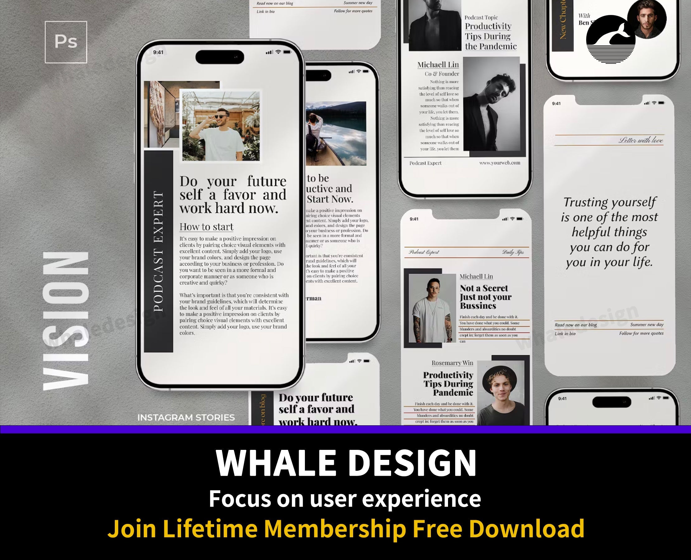 447Vision Instagram Stories - whaledesign