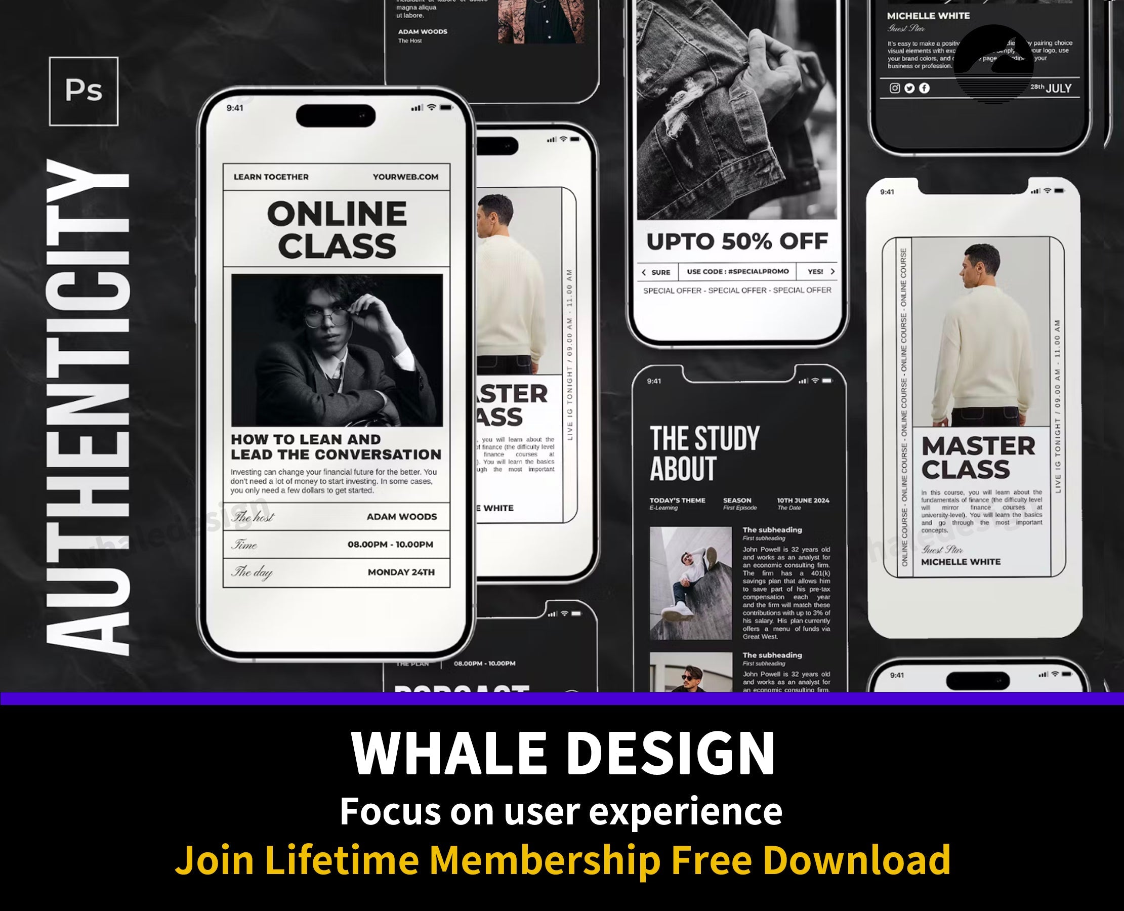 451Authenticity Instagram Stories - whaledesign