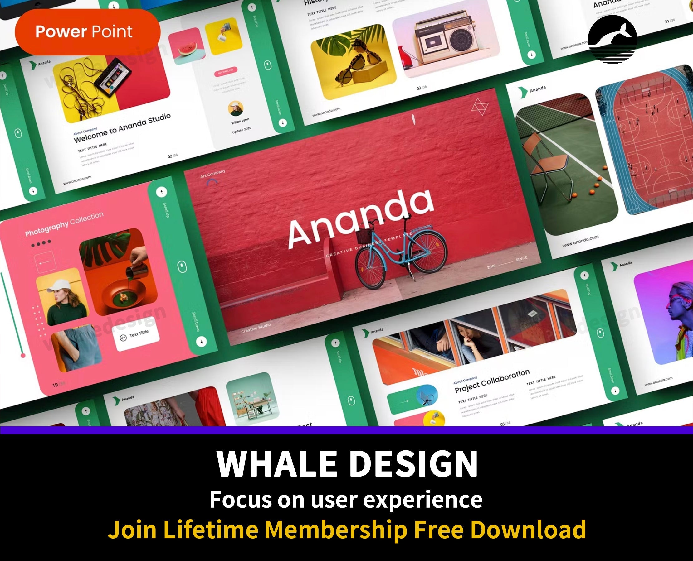 458Ananda – Business PowerPoint Template - whaledesign