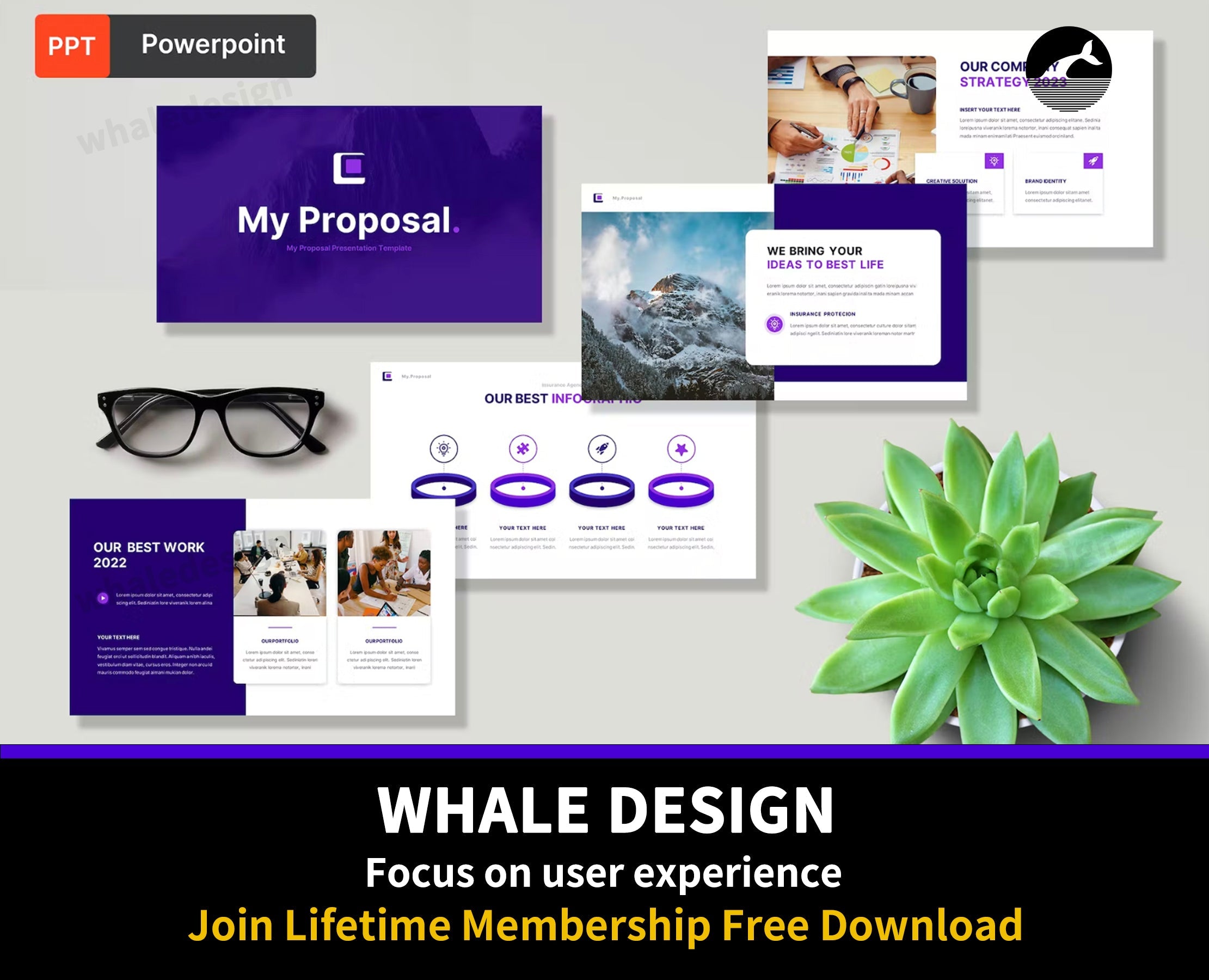 481My Proposal Powerpoint Presentation Template - whaledesign