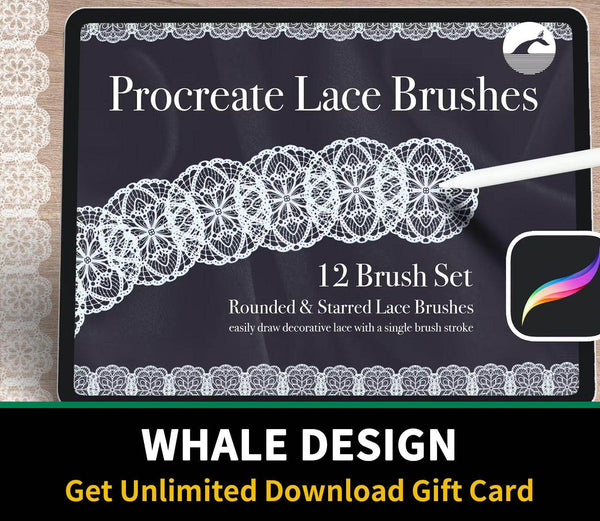 502 Procreate Lace Brush2 - whaledesign