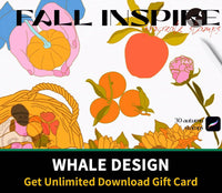 504 Fall Inspire Procreate Stamp - whaledesign