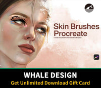 519 10 Skin Brushes Procreate - whaledesign