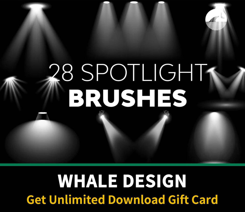 523 Spotlight Brushes - whaledesign