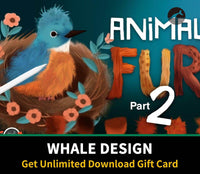 526 Animal Fur 2 Procreate Brushes - whaledesign