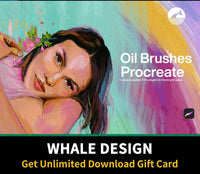529 10 Oil Brushes Procreate - whaledesign