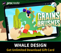 626 Grain Brushes 2 - whaledesign
