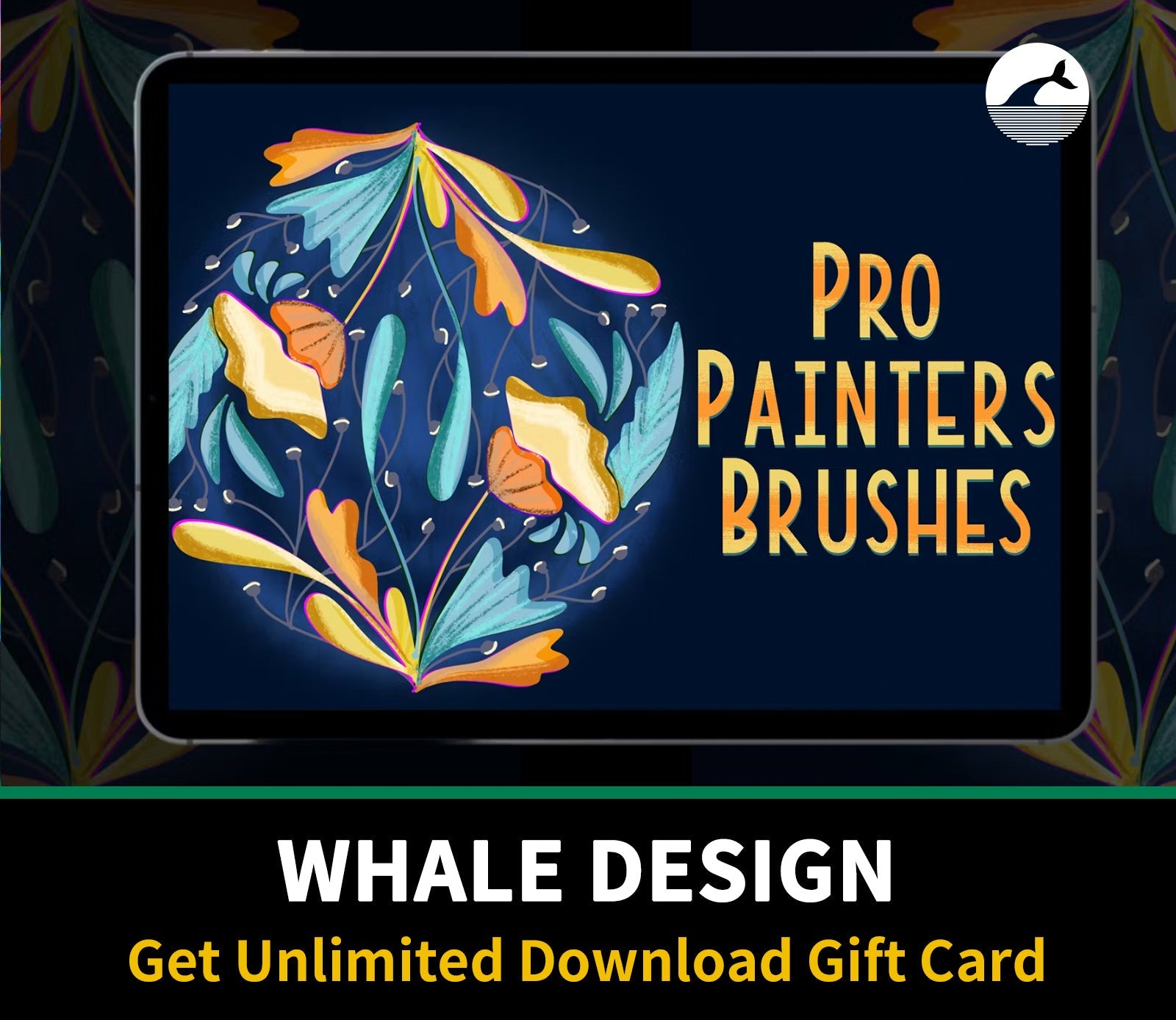 638 Pro Painters Procreate Brushes - whaledesign