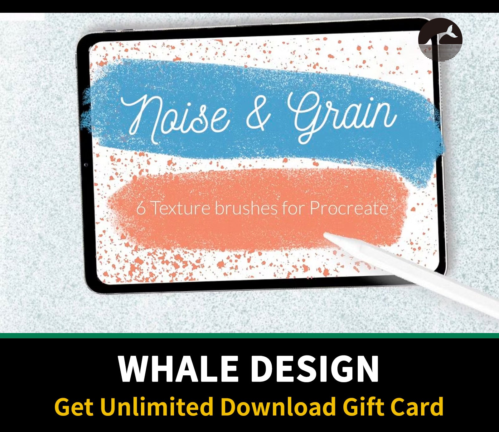 648 Grain noise texture for Procreate - whaledesign